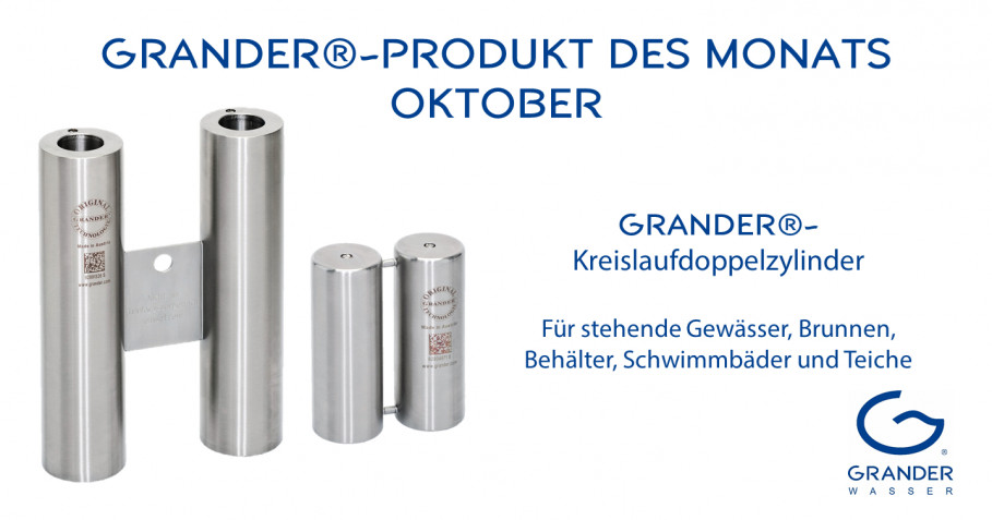 GRANDER-Kreislaufdoppelzylinder – Produkt des Monats Oktober