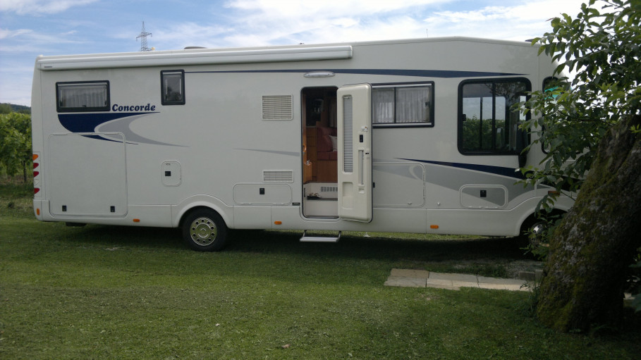 Wohnmobil der Familie Rathgeb