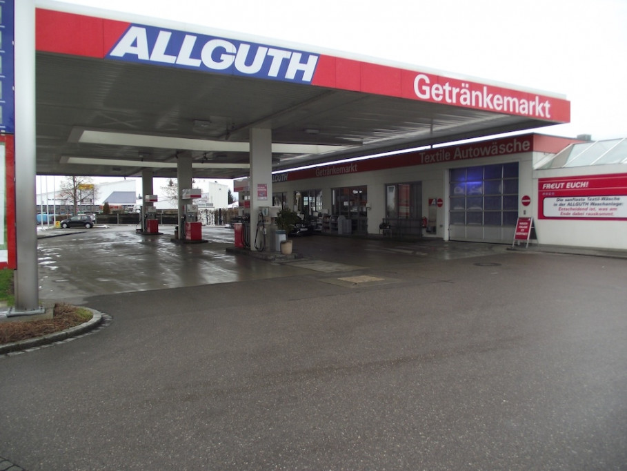 GRANDER in der Allguth Tankstelle Landsberg am Lech